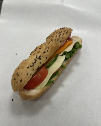 Bild på Baguette ost och skinka 